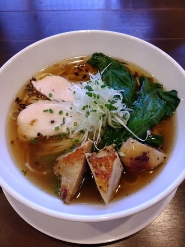 「鶏塩麺」@麺屋 奥右衛門の写真