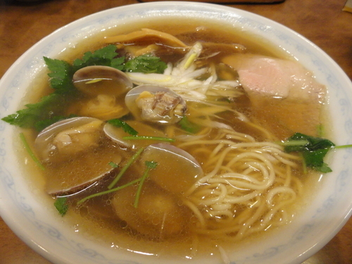 「【限定】貝そば」@東京屋の写真