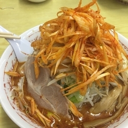 辛味噌野菜ネギラーメン