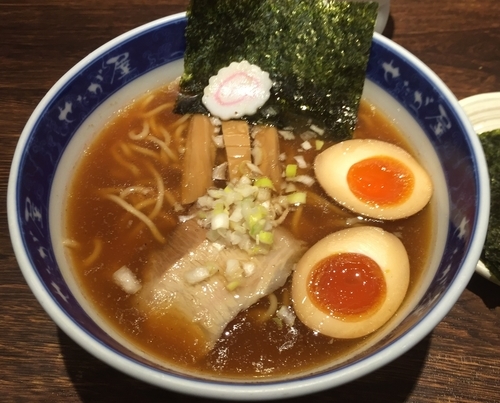 「のり玉らーめん（￥980）」@せたが屋 羽田国際空港店の写真