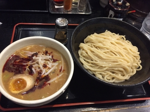 「胡麻坦々つけめん¥830」@麺屋 はつがい 大通店の写真