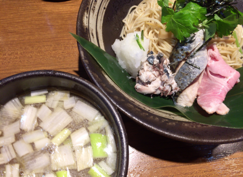 「【限定】鯖煮干しのつけそば 800円+100円で大盛があるよ」@寿製麺よしかわ 川越店の写真