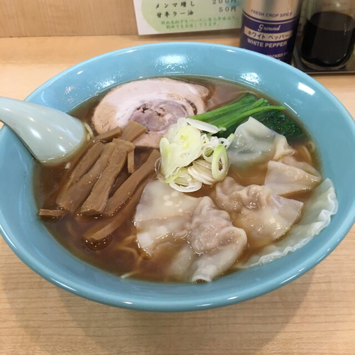 「ワンタンらーめん」@らーめん 風花の写真