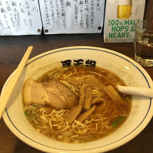 「中華そば(並)」@豆天狗 本店の写真
