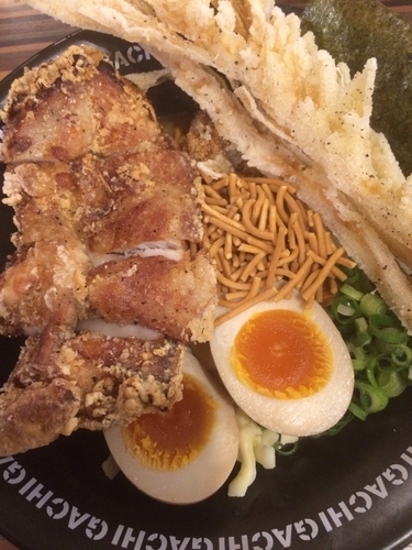 「まぜそばDX」@二丁目 つけめん GACHIの写真