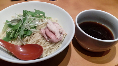 「醤油清湯つけ麺（850円）+大盛（100円）」@麺屋 翔 品川店の写真