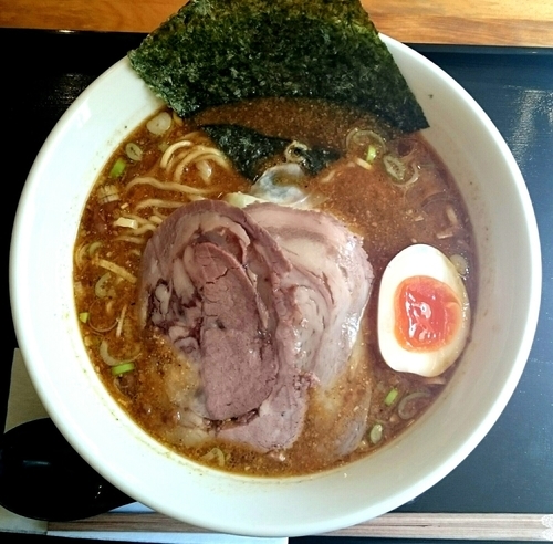 「牛こくラーメン(カレー)」@牛こくラーメン ◯勝の写真