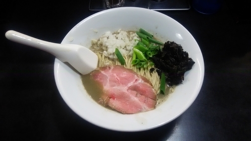 「濃厚そば(伊吹 背黒)+和え玉」@麺処 晴の写真