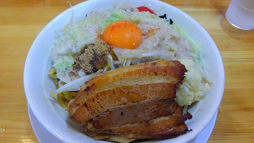 「男気まぜ@800円」@らーめん まるはちの写真