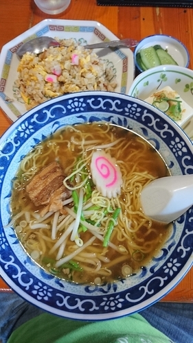 「ラーメン チャーハン 700円」@阿姆の写真