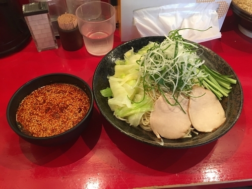「広島つけ麺 15辛」@廣島つけ麺本舗 ばくだん屋 本店の写真