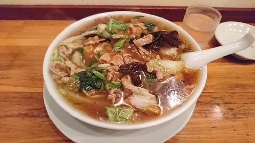 「肉ソバ」@横浜飯店の写真