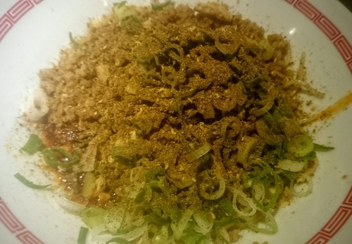 「汁なしタンタン麺（中辛）」@らあめん 広の写真