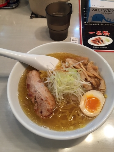 「鶏がら汐らーめん」@麺屋雪風 立川店の写真