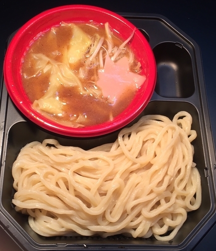 「つけ麺道癒庵 山形・出羽三豚濃厚つけ麺+庄内産絶品鯛わんたん25」@大つけ麺博 2016の写真