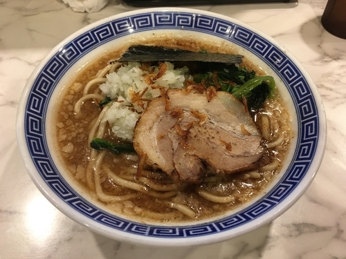 「10月限定 背脂魚介らーめん ¥680」@大黒屋本舗 千葉中央店の写真