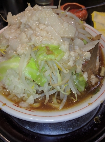 「小ラーメン（脂ちょい増し）」@麺屋 婆娑羅の写真