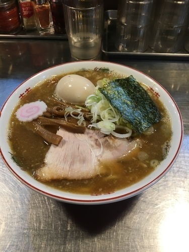 「小ラーメン（￥700）＋味玉（￥100）」@滝野川大勝軒の写真