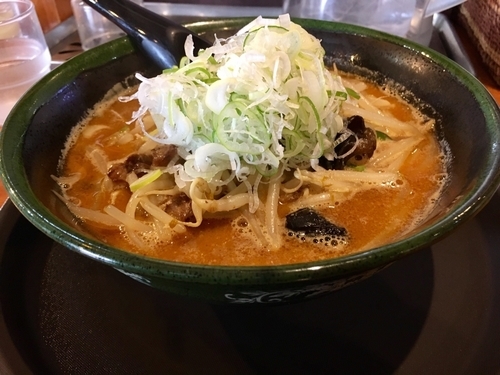 「味噌オロチョン(中辛) ¥900(サービス券で100円バック)」@北海道らーめん 味源 小平店の写真