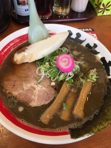 「煮干しそば　太麺　並盛　720円」@竹本商店 札幌煮干センターの写真
