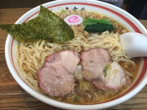 「中華そば大盛」@青竹平打ち中華そば 麺壱吉兆の写真