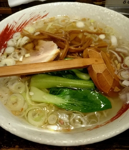 「塩らーめん」@らーめん 中々の写真