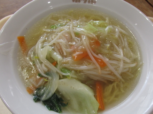 「五目あんかけ塩らーめん　「595円（お試しｾｰﾙ20円引き」」@ポッポ 大宮宮原店の写真