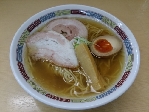 「塩らーめん」@煮干鰮らーめん 圓の写真