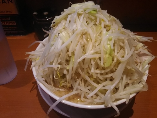 「らーめんヤサイ増し780円」@らーめん男盛 本店の写真