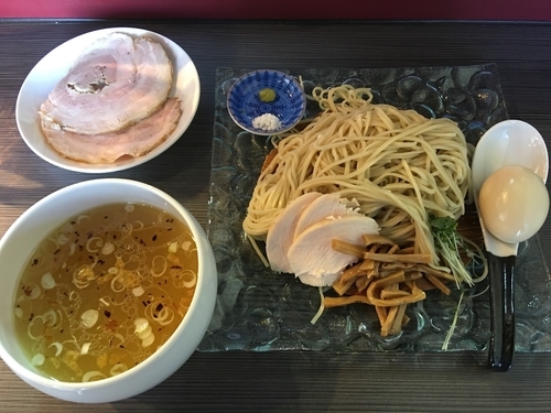 「塩つけ麺 〜瑠そば〜 900円 味玉、チャーシュー300円」@柳麺 呉田-goden-の写真