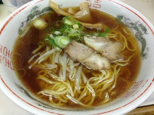 「ラーメン  ￥５００」@食堂かつやの写真