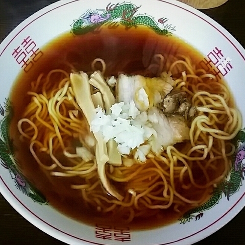 「ラーメン ４００円」@中華そば たてしなの写真
