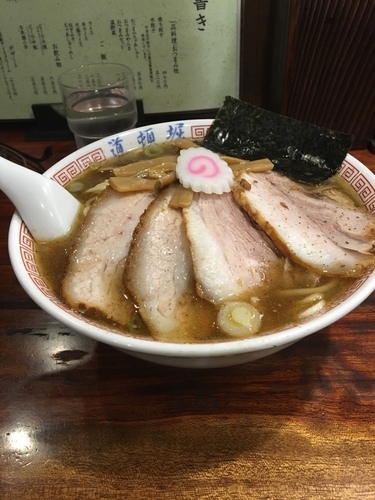 「ちゃーしゅうめん中盛」@中華めん処 道頓堀の写真