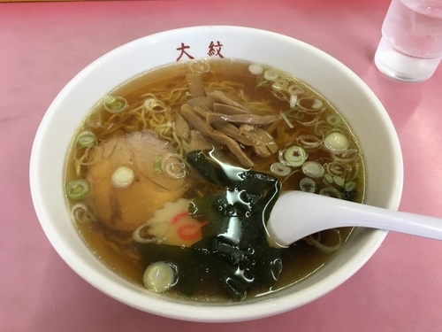 「支那そば  550円」@大紋の写真