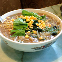 「みそラーメン650円＋大盛100円」@中華料理 華正の写真