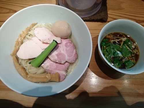 「つけめん+味玉+チャーシュー」@らぁめん鴇の写真