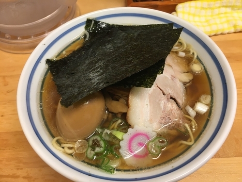 「特製中華そば」@もりの中華そばの写真