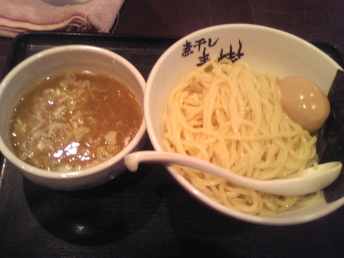 「つけ麺」@煮干しらーめん青樹 立川店の写真