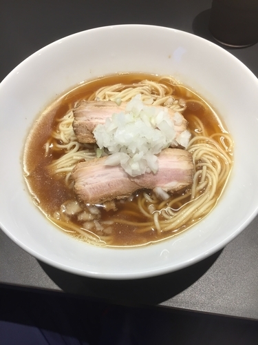 「かけそば 油そば」@煮干乱舞の写真