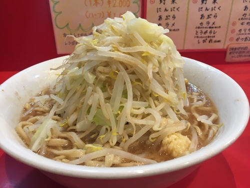 「小らーめん」（ﾆﾝﾆｸ少なめ ﾔｻｲﾁｮｲﾏｼ）」@麺屋 桐龍の写真