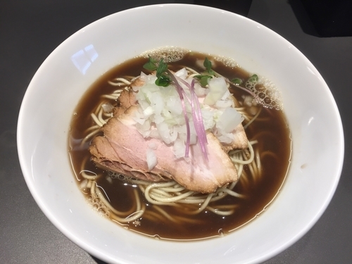 「《限定》烏賊煮干そば 900円」@煮干乱舞の写真