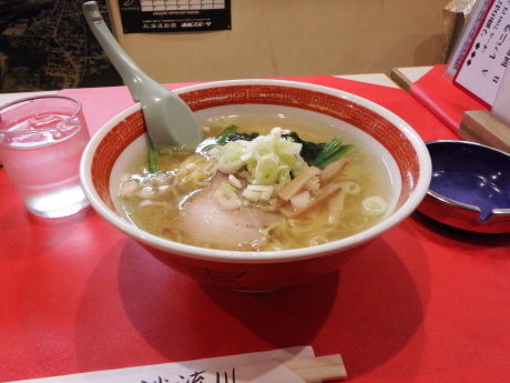 「塩湯麺（塩ラーメン）」@中国料理 沙流川の写真