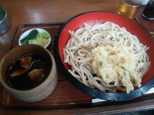 「４L(肉汁、天ぷら)＋おかわり２たま」@きくや廻田 本店の写真