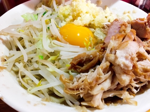 「☆油そば☆」@ラーメン髭の写真