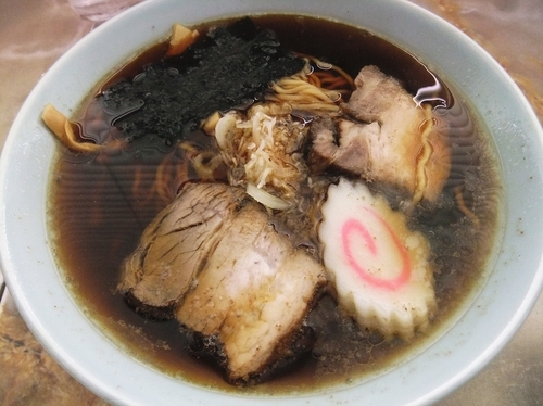 「ラーメン（570円）」@みどりや食堂の写真