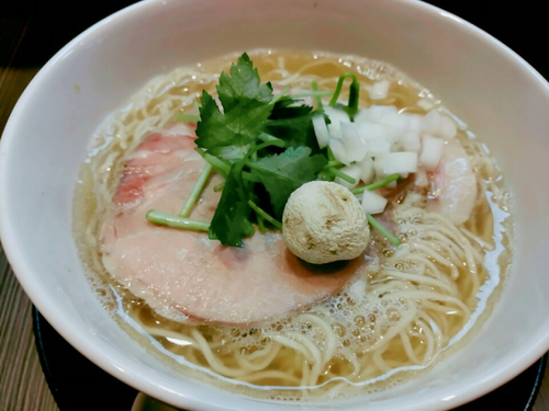 「【限定】カエリ煮干しの淡麗そば950円」@柳麺 呉田-goden-の写真