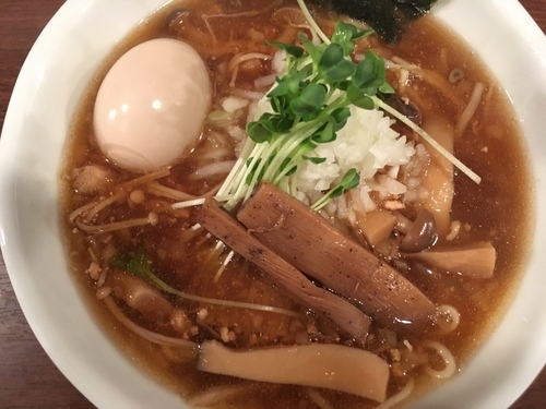 「【限定】新生姜ソバ 800円」@らーめん 和なり えんの写真