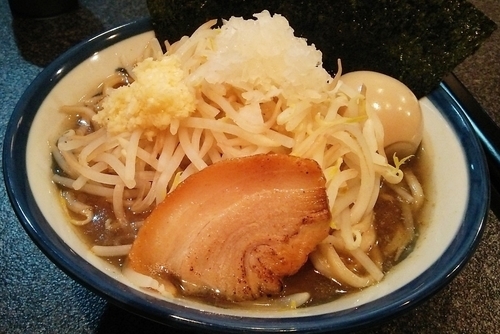 「ニボガッツ、味玉」@青森煮干し中華そば JIN 鶏の陣の写真