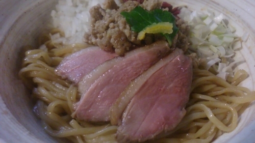 「鴨油そば」@はりけんラーメン 南店の写真