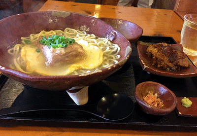 「いしぐふーそば（900円）」@いしぐふー 小禄具志店の写真